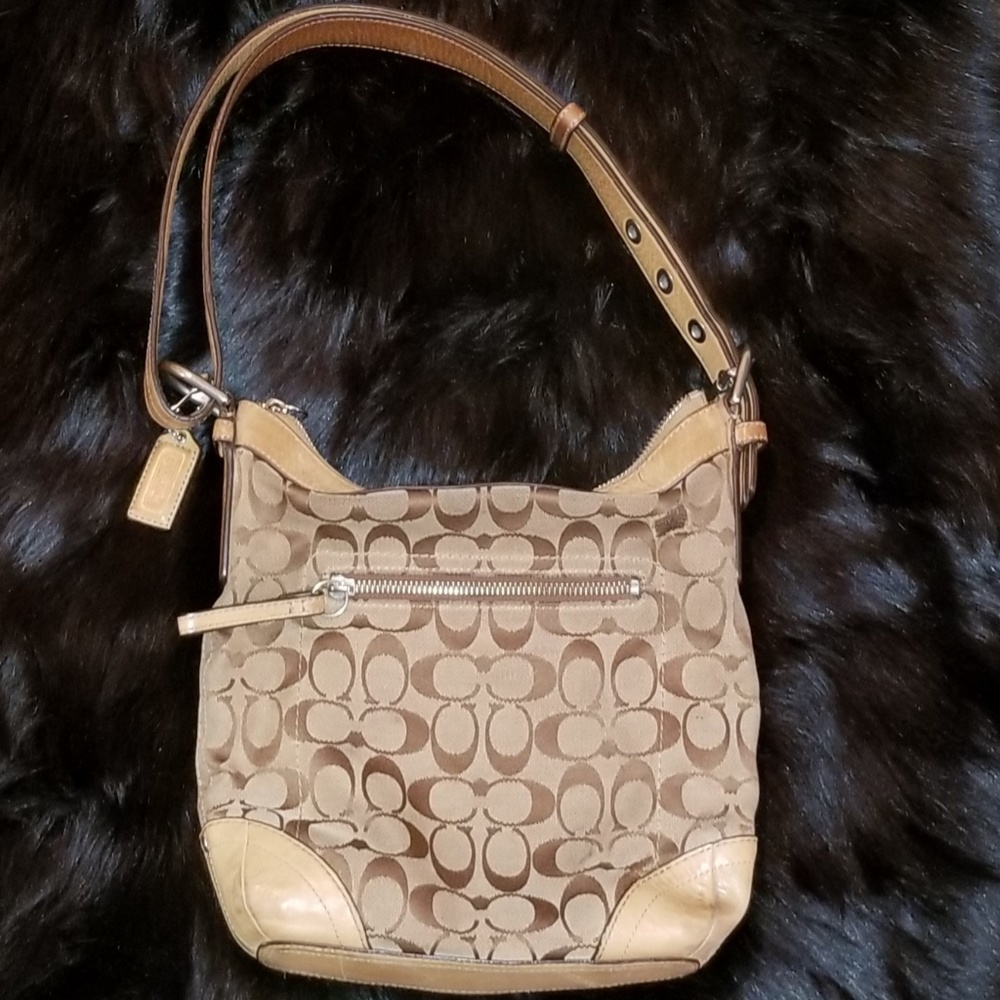 Coach Legacy Signature Duffle/ Shoulder Bag
